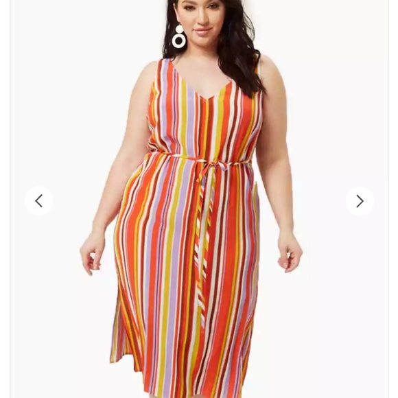 Forever 21 Dresses & Skirts - Colorful vibrant striped dress